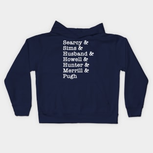 Names of Regulators (Large Font) Kids Hoodie